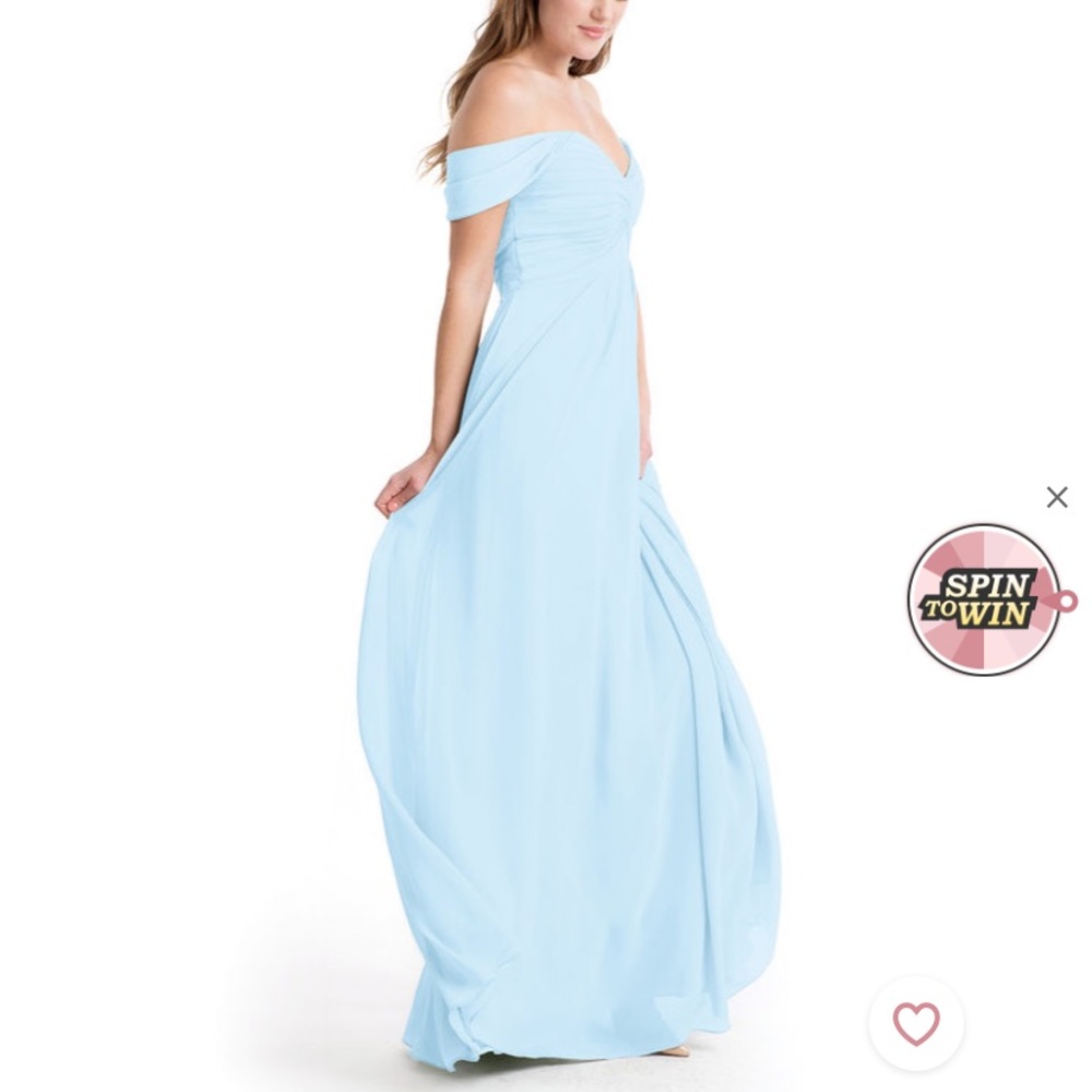Azazie Light Blue Dress (Kaitlin style)